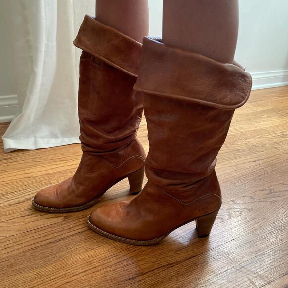 Frye boots vintage dorado slouched cuff - Picture 7 of 8